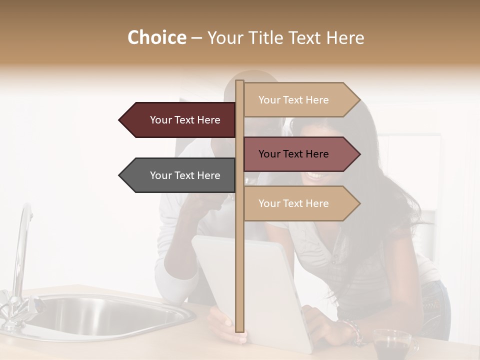 Happy Kitchen Happiness PowerPoint Template