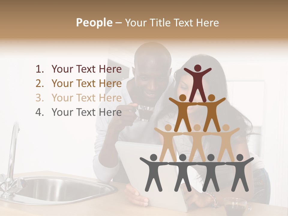 Happy Kitchen Happiness PowerPoint Template