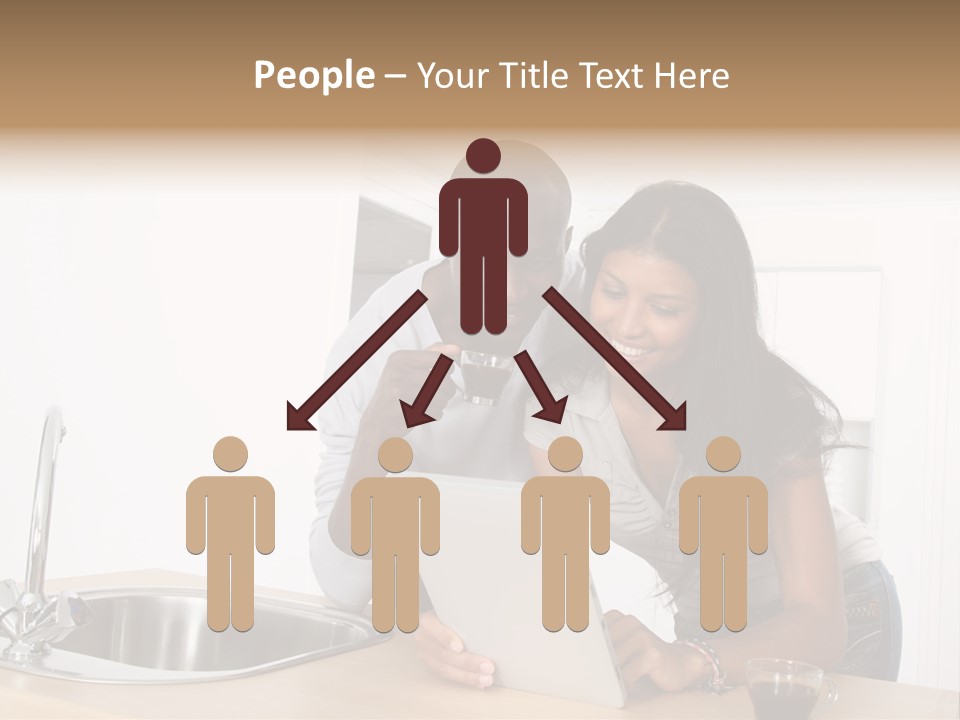 Happy Kitchen Happiness PowerPoint Template