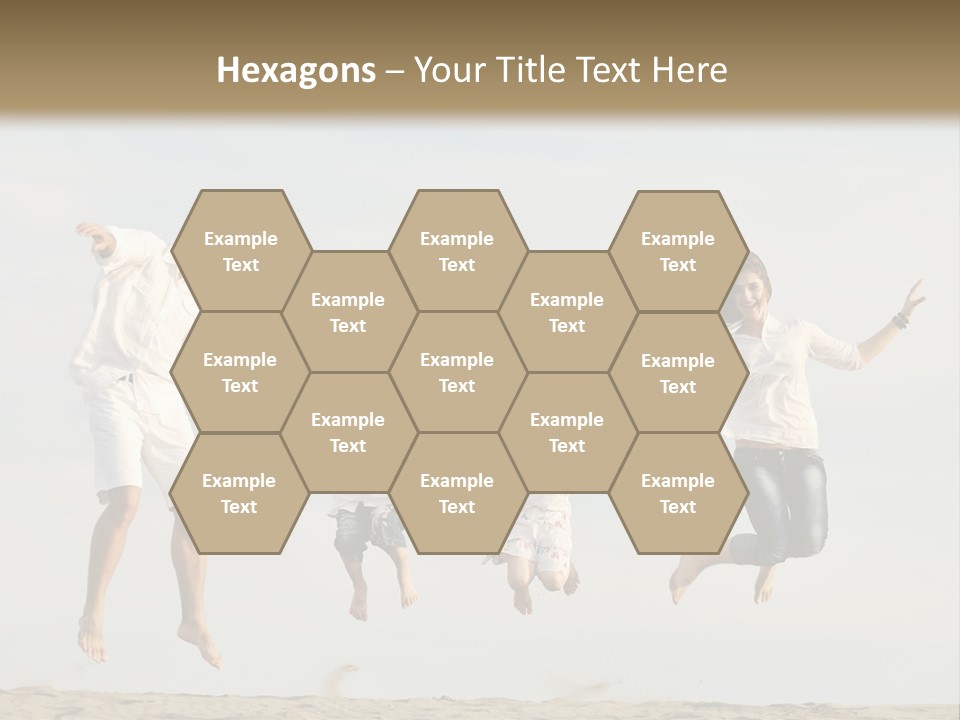 Water Run Childhood PowerPoint Template