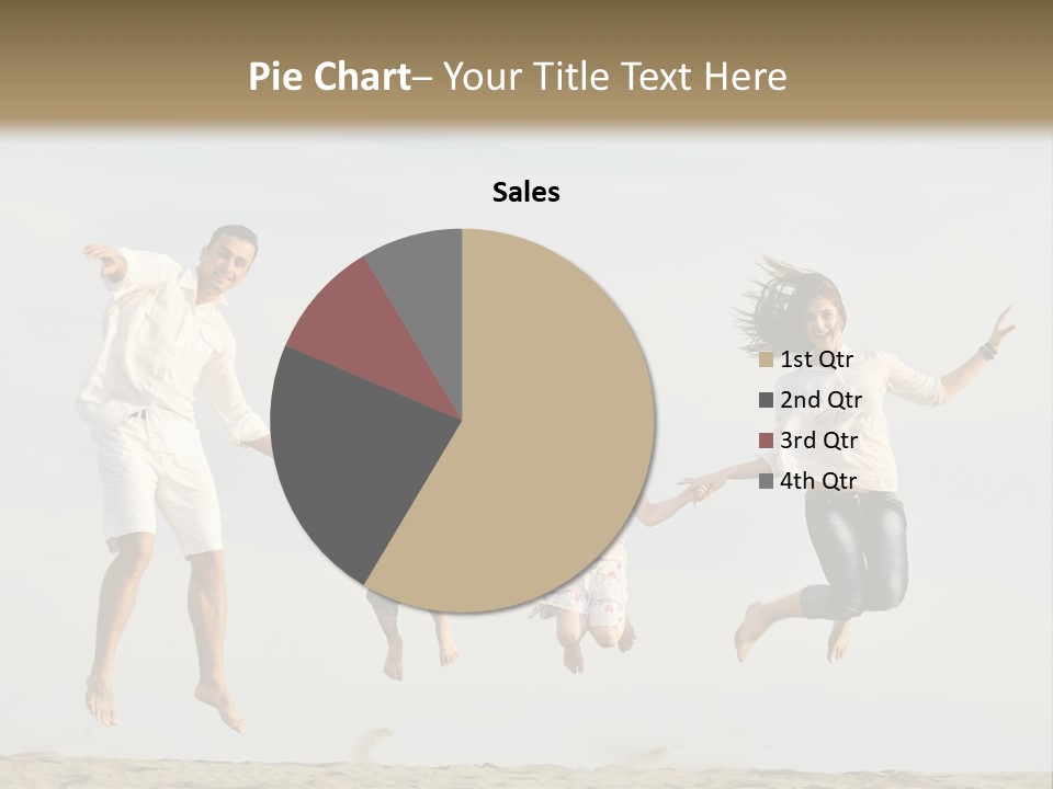 Water Run Childhood PowerPoint Template