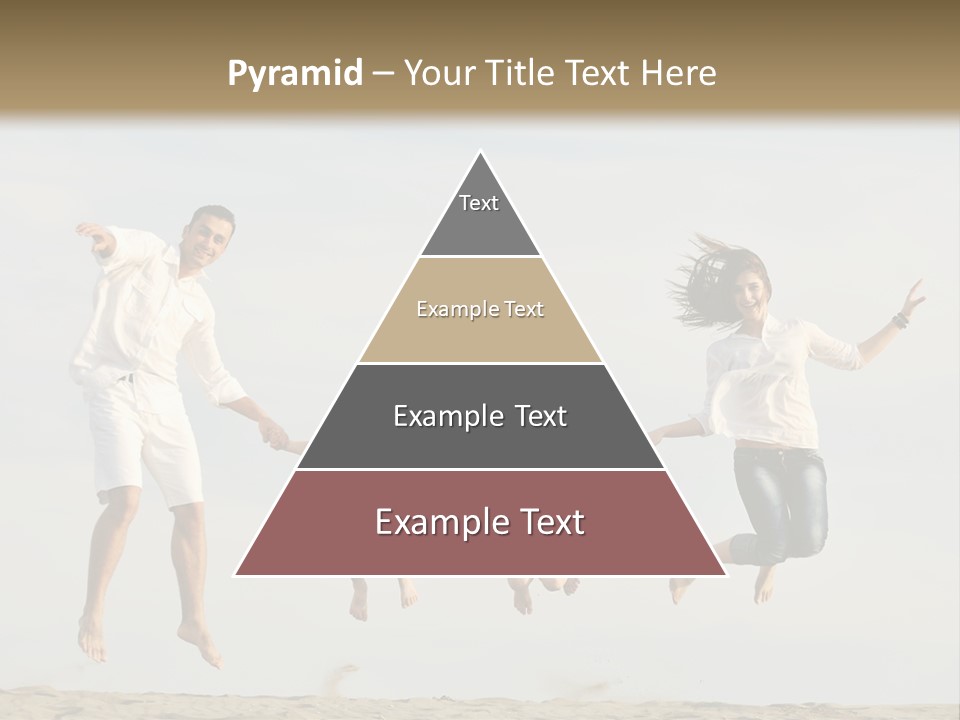 Water Run Childhood PowerPoint Template