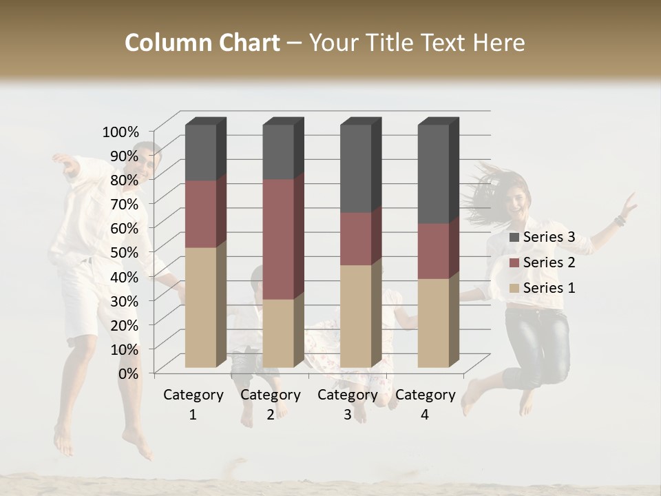 Water Run Childhood PowerPoint Template