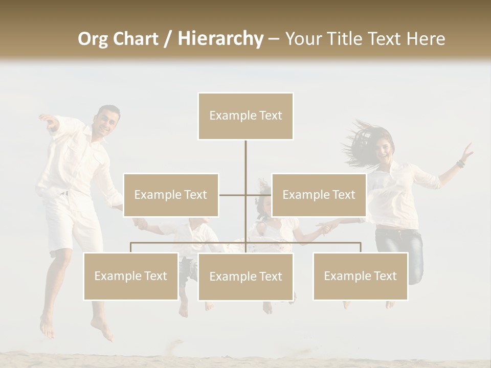 Water Run Childhood PowerPoint Template