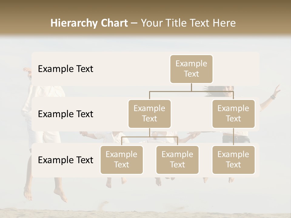 Water Run Childhood PowerPoint Template