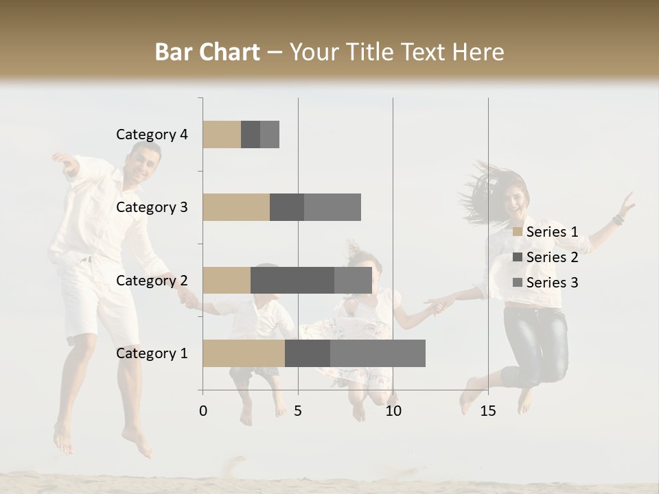 Water Run Childhood PowerPoint Template