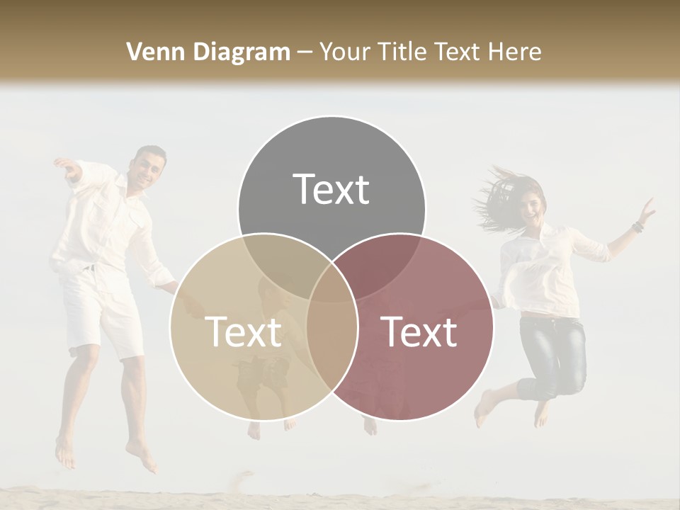 Water Run Childhood PowerPoint Template