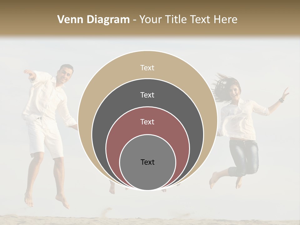 Water Run Childhood PowerPoint Template