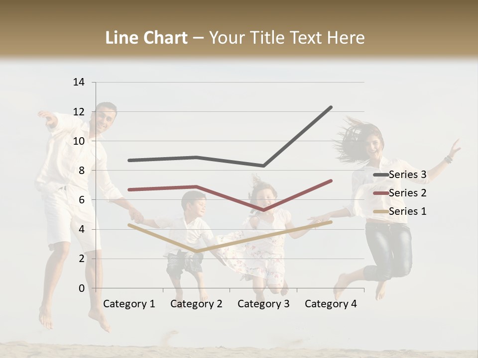 Water Run Childhood PowerPoint Template