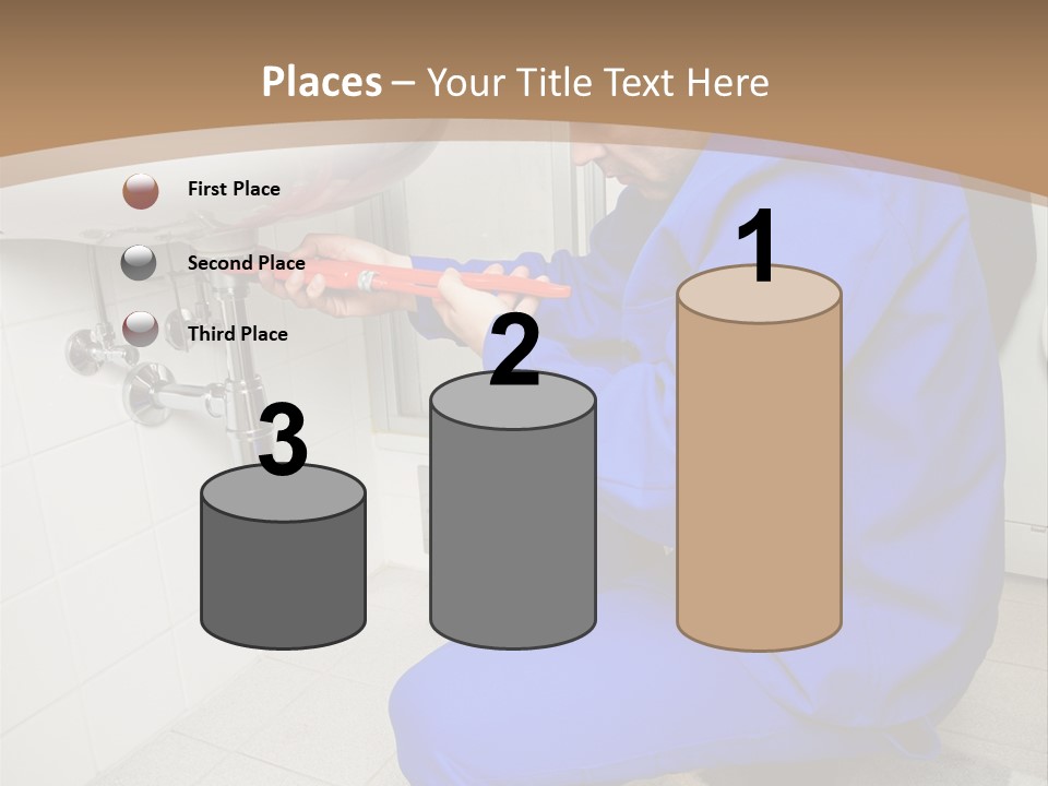 Home Improvement Installer Blocked PowerPoint Template