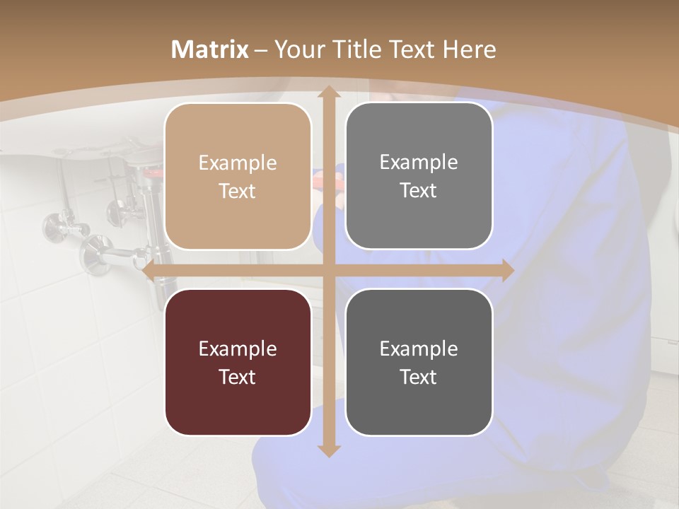 Home Improvement Installer Blocked PowerPoint Template