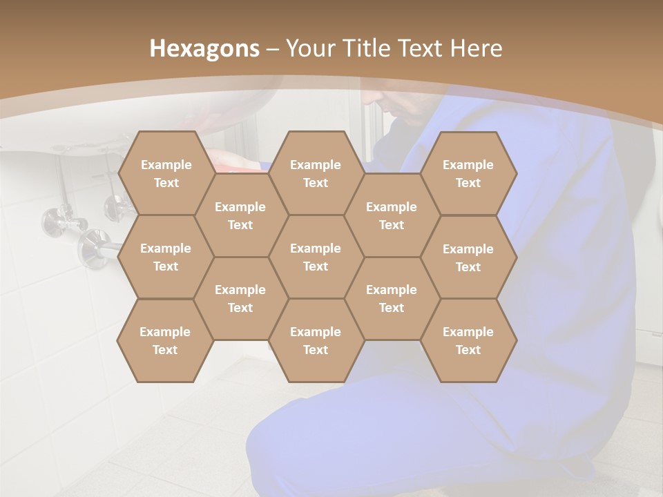 Home Improvement Installer Blocked PowerPoint Template