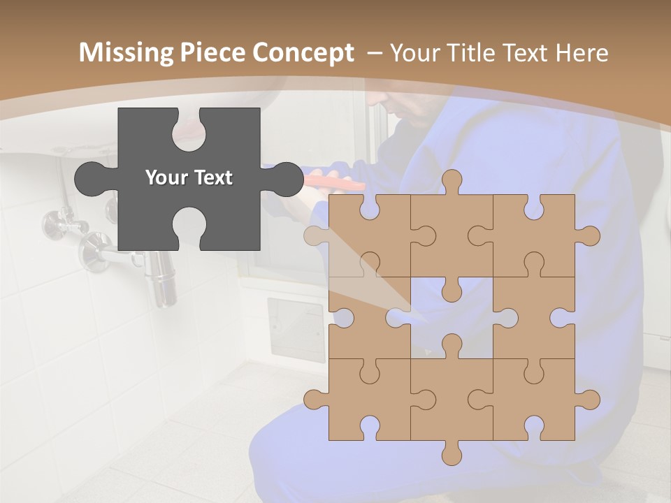 Home Improvement Installer Blocked PowerPoint Template