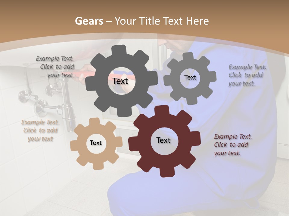 Home Improvement Installer Blocked PowerPoint Template