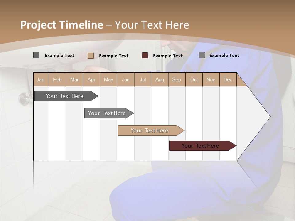 Home Improvement Installer Blocked PowerPoint Template