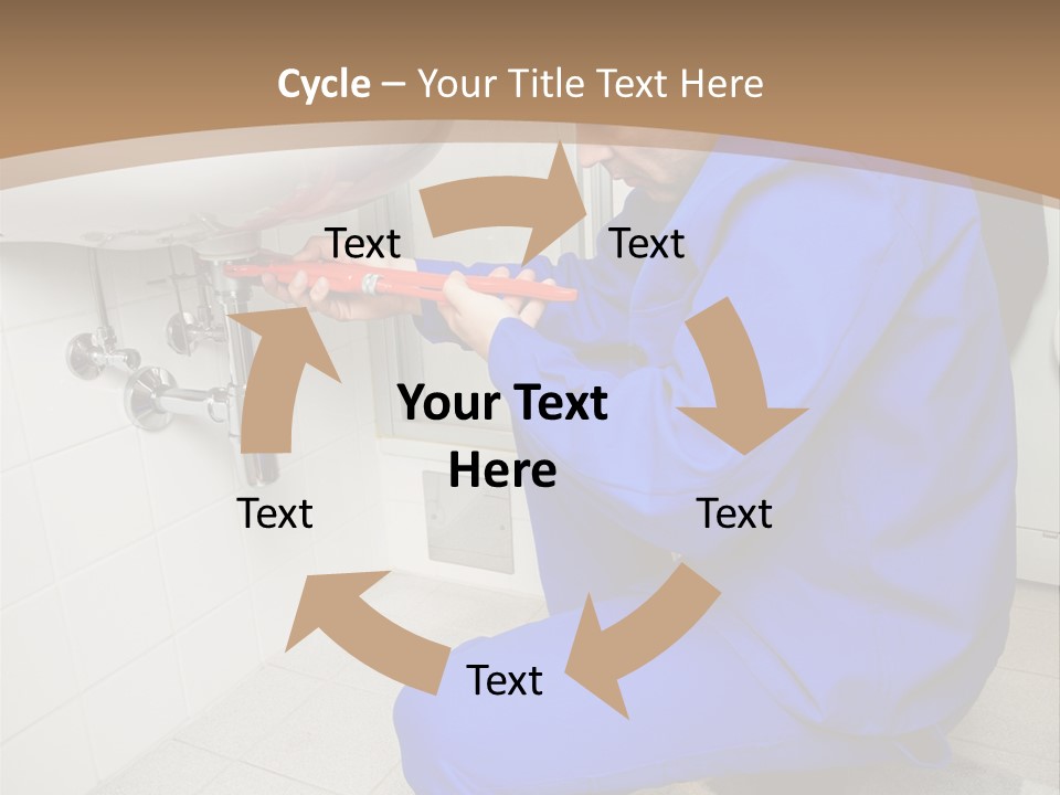 Home Improvement Installer Blocked PowerPoint Template