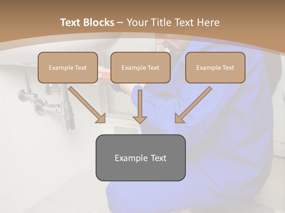 Home Improvement Installer Blocked PowerPoint Template