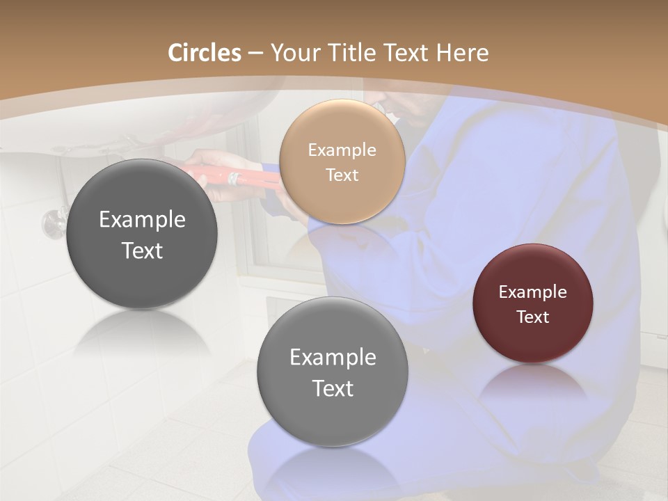 Home Improvement Installer Blocked PowerPoint Template
