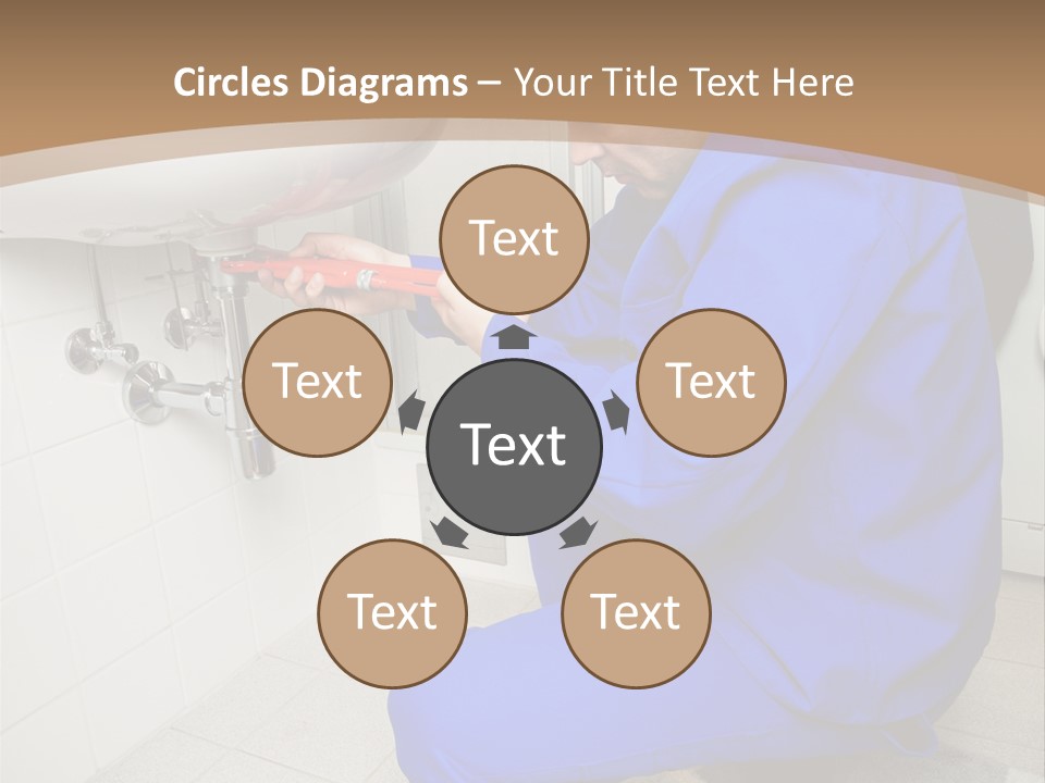 Home Improvement Installer Blocked PowerPoint Template