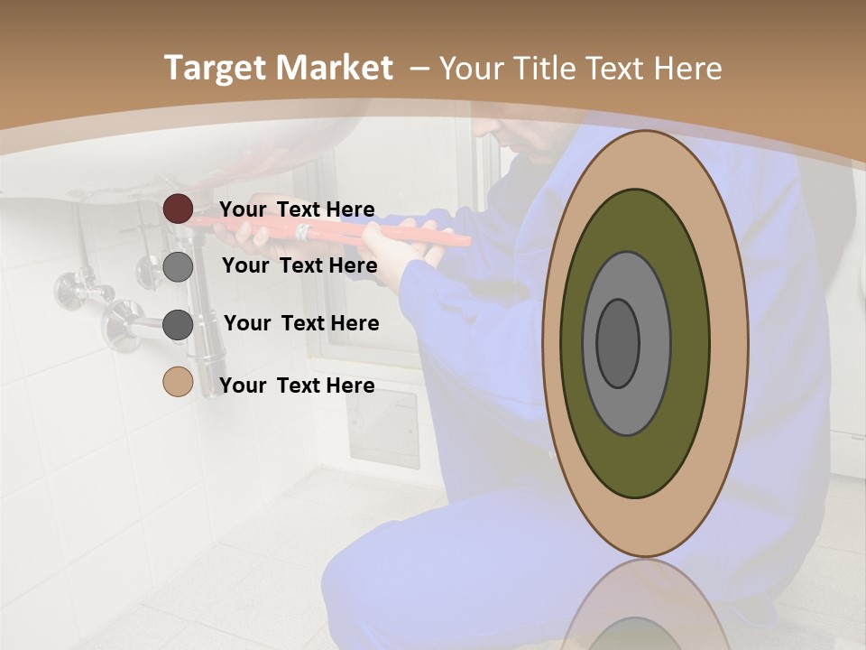 Home Improvement Installer Blocked PowerPoint Template