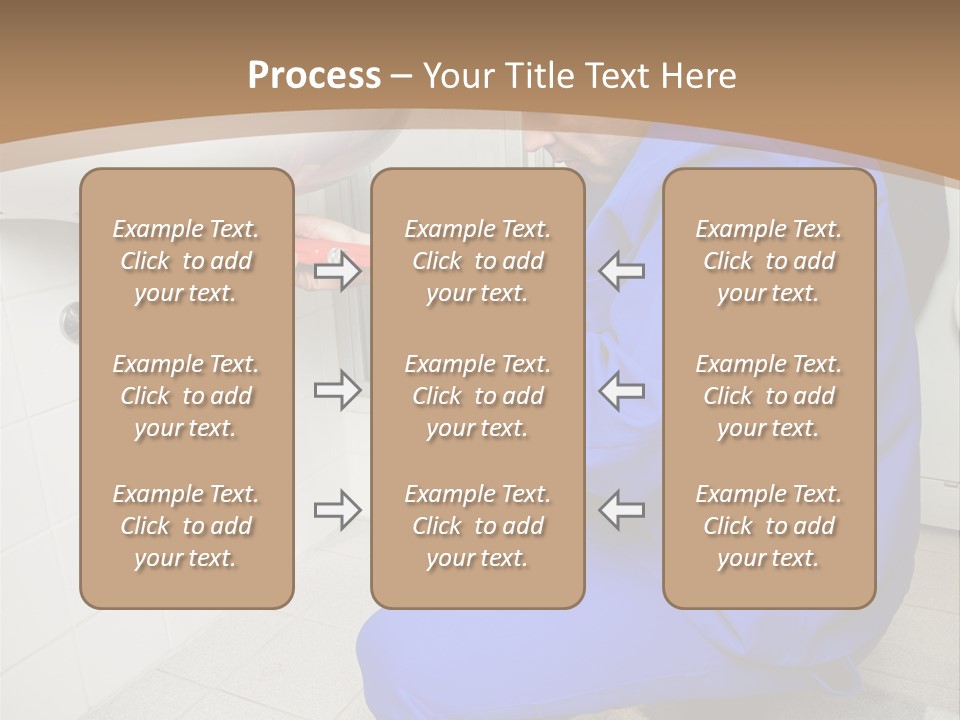 Home Improvement Installer Blocked PowerPoint Template