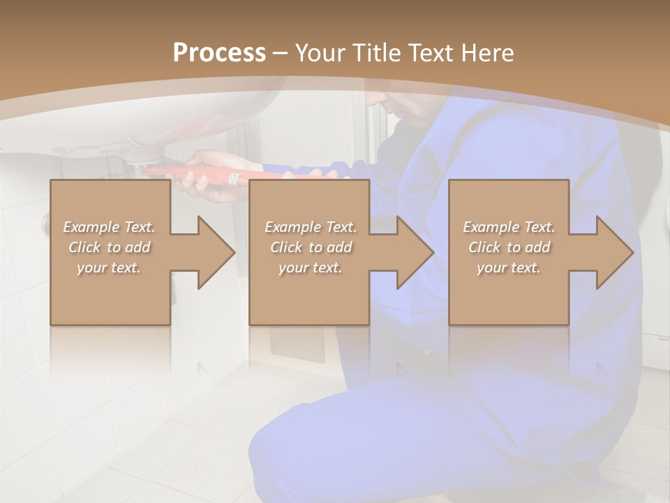 Home Improvement Installer Blocked PowerPoint Template