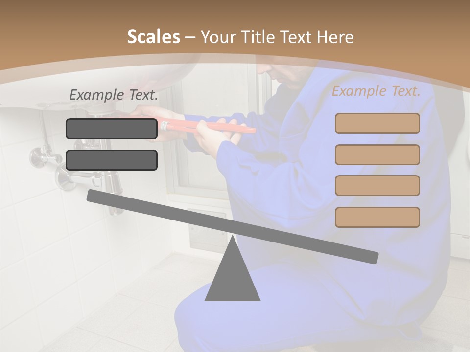 Home Improvement Installer Blocked PowerPoint Template