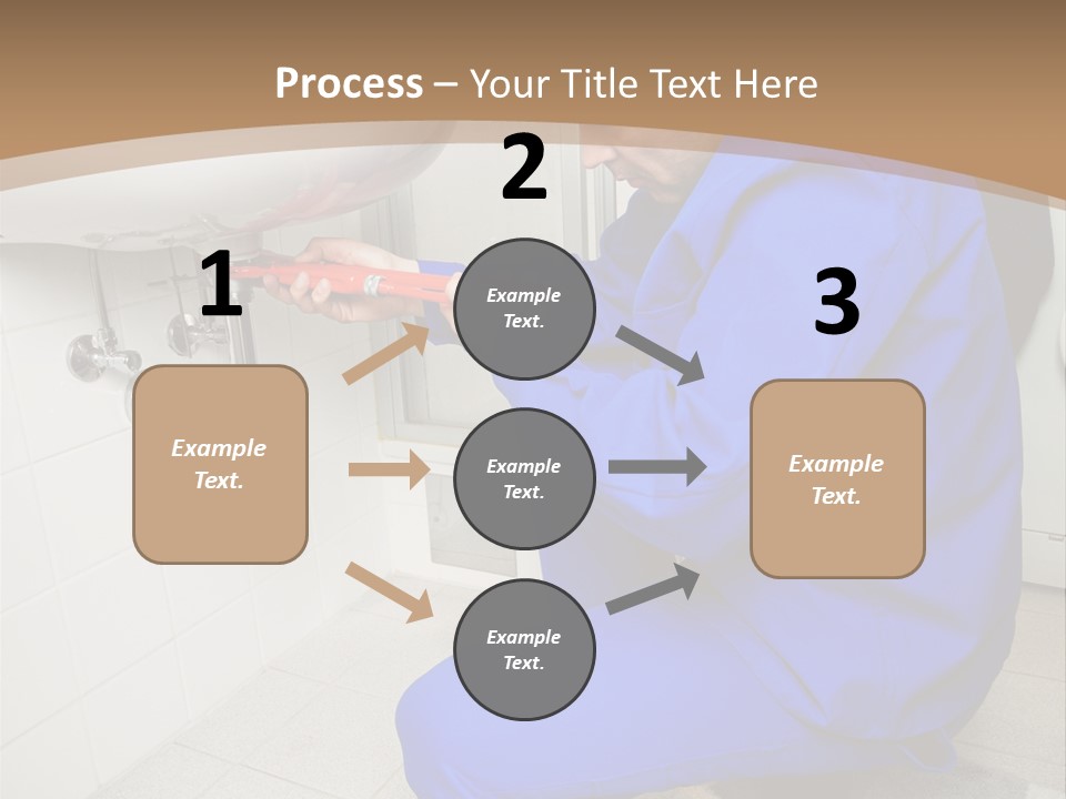 Home Improvement Installer Blocked PowerPoint Template