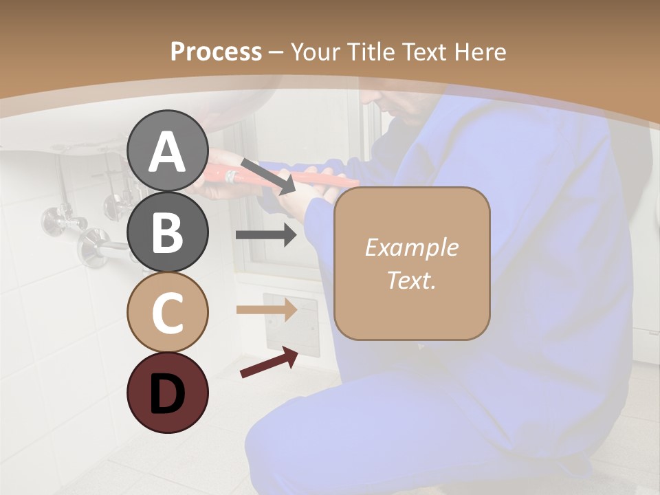Home Improvement Installer Blocked PowerPoint Template
