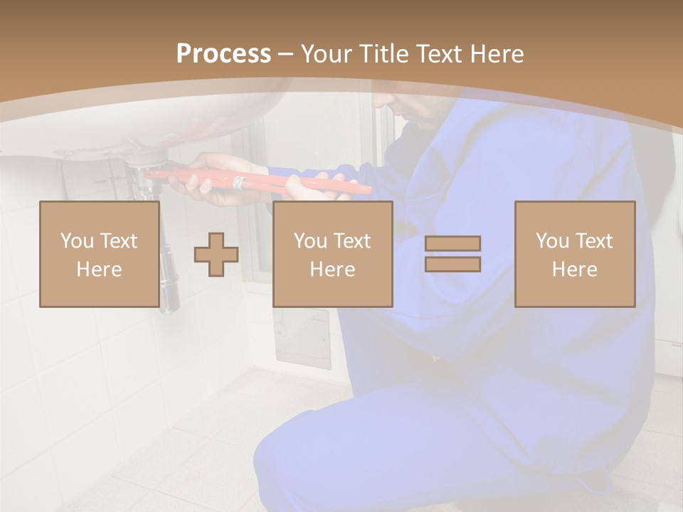 Home Improvement Installer Blocked PowerPoint Template