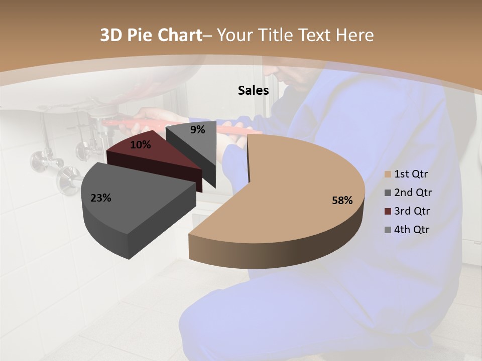 Home Improvement Installer Blocked PowerPoint Template