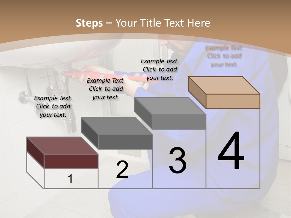 Home Improvement Installer Blocked PowerPoint Template