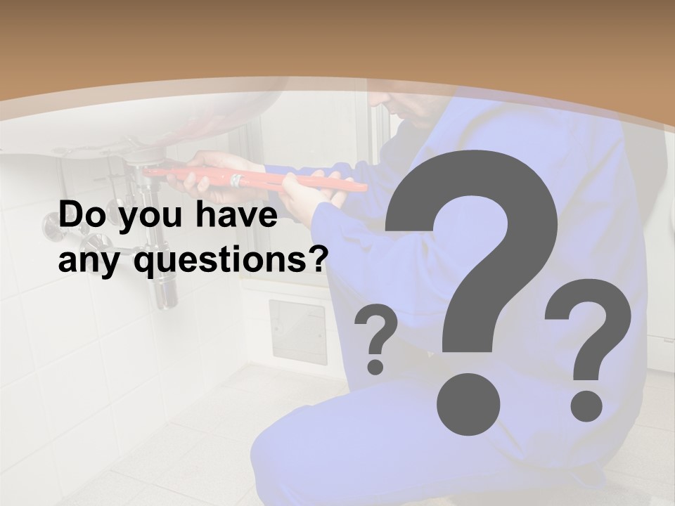 Home Improvement Installer Blocked PowerPoint Template