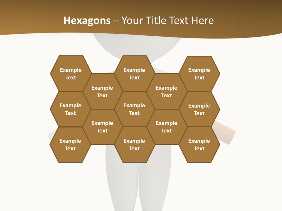 Cartoon Small White PowerPoint Template