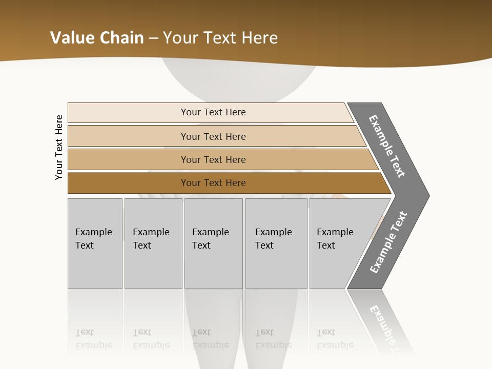 Cartoon Small White PowerPoint Template
