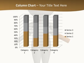 Cartoon Small White PowerPoint Template