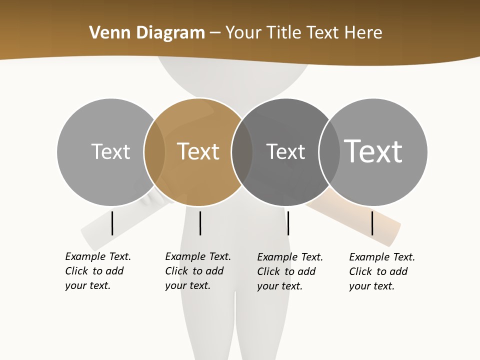 Cartoon Small White PowerPoint Template