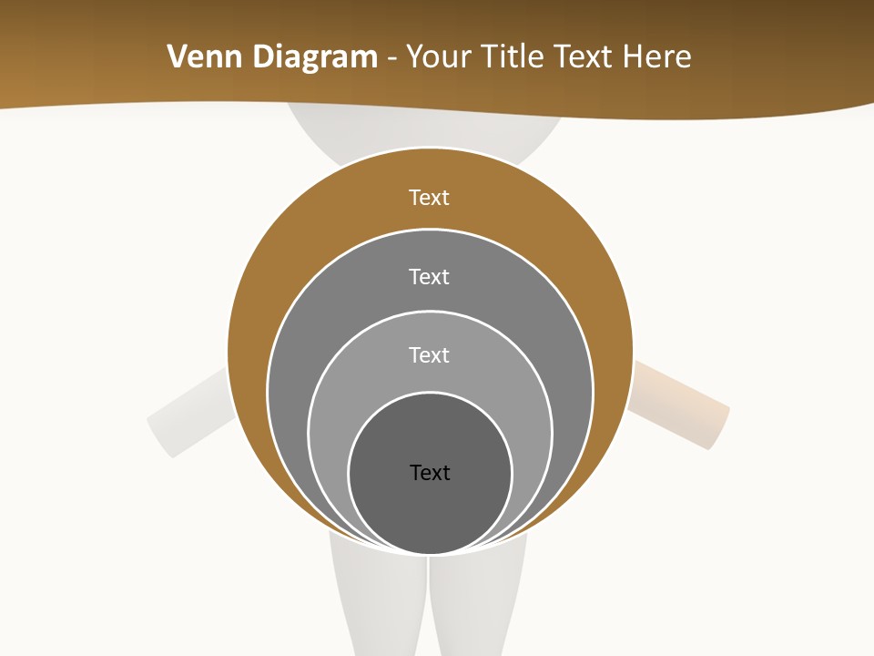 Cartoon Small White PowerPoint Template