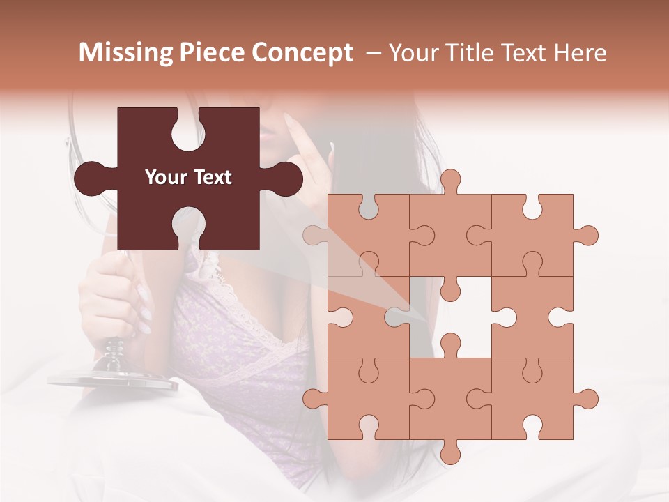 Natural Sexy Emotion PowerPoint Template