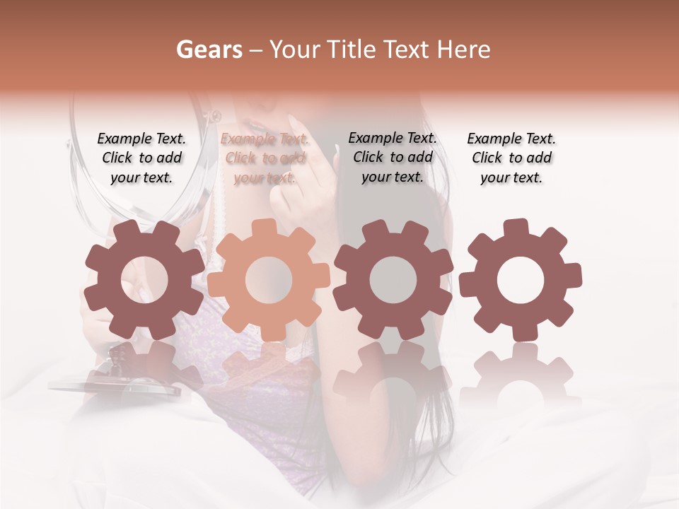 Natural Sexy Emotion PowerPoint Template