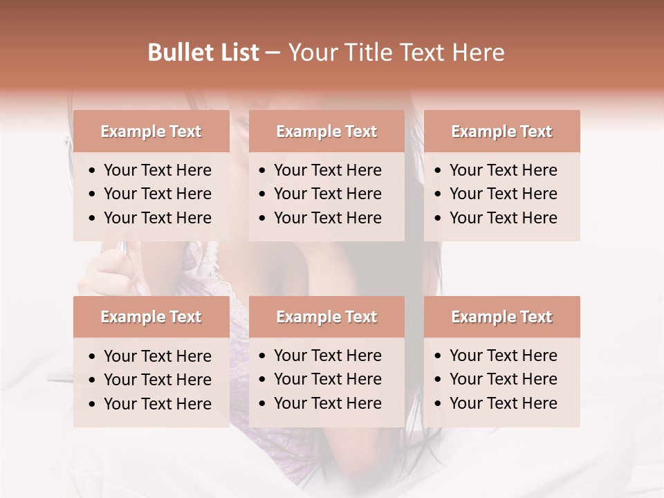 Natural Sexy Emotion PowerPoint Template
