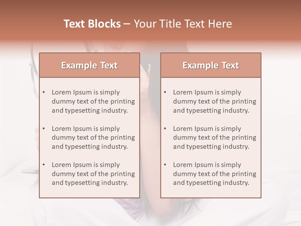 Natural Sexy Emotion PowerPoint Template