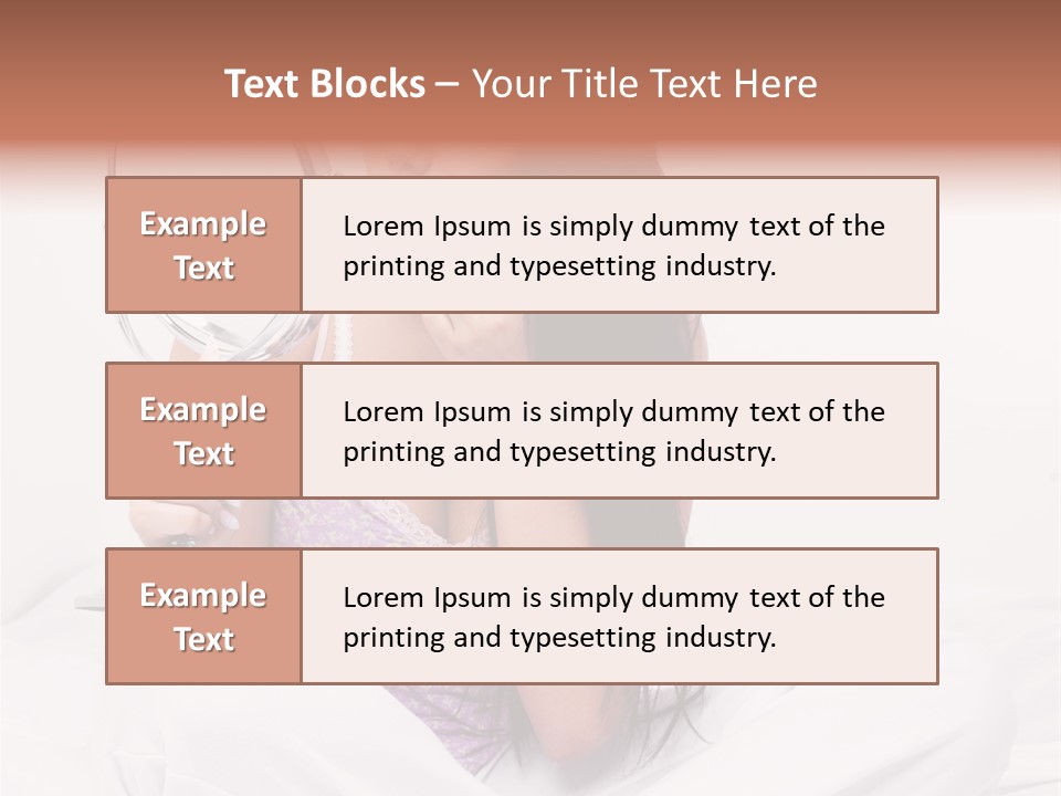 Natural Sexy Emotion PowerPoint Template