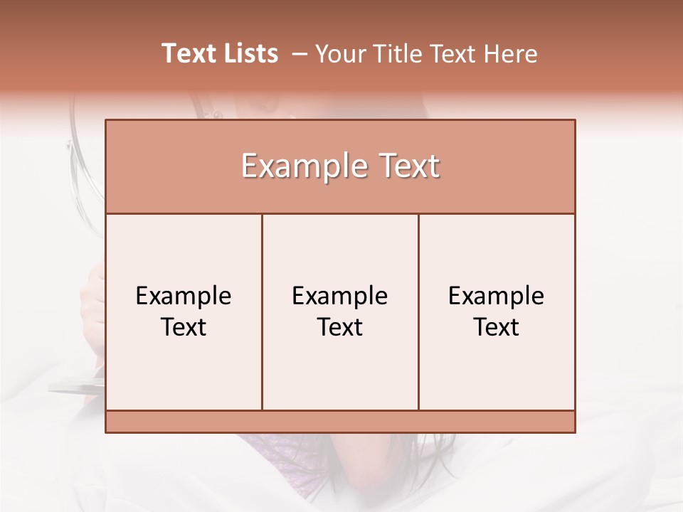 Natural Sexy Emotion PowerPoint Template