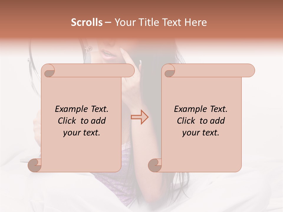 Natural Sexy Emotion PowerPoint Template