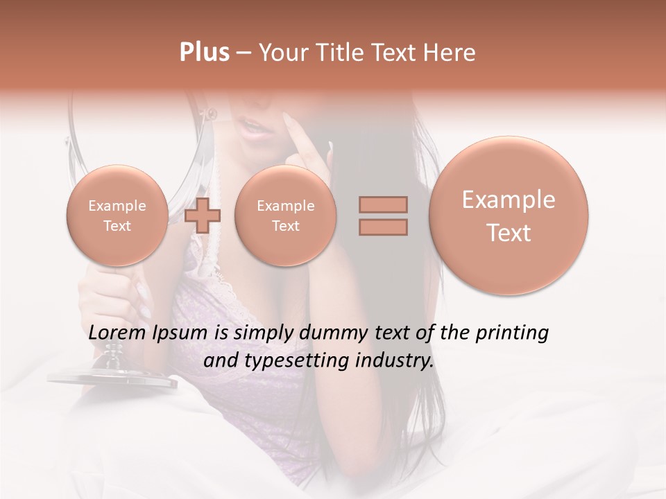 Natural Sexy Emotion PowerPoint Template