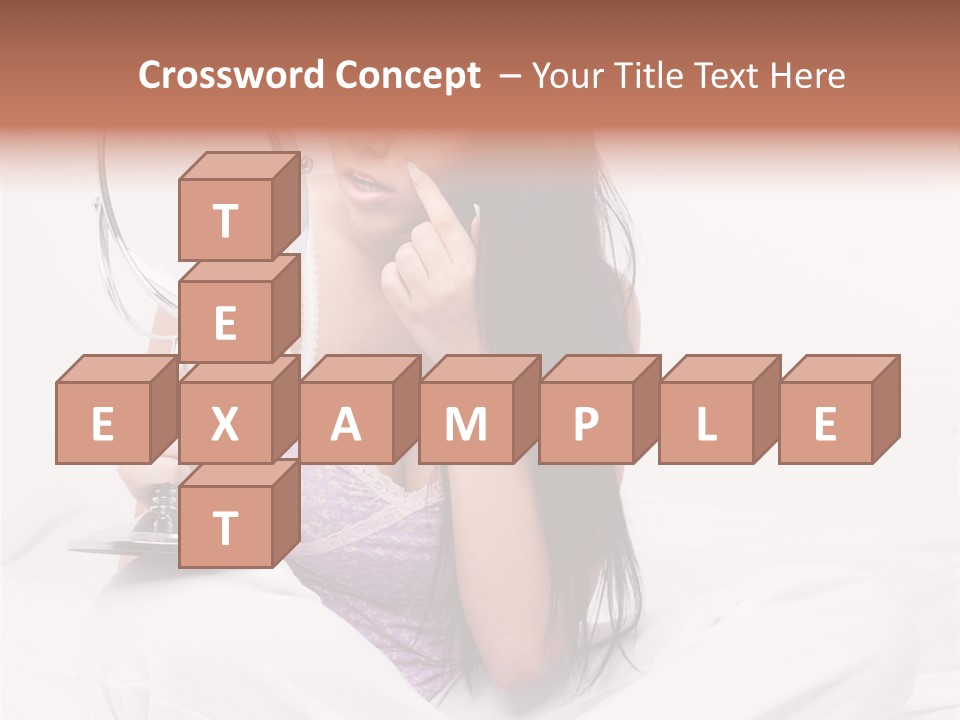 Natural Sexy Emotion PowerPoint Template