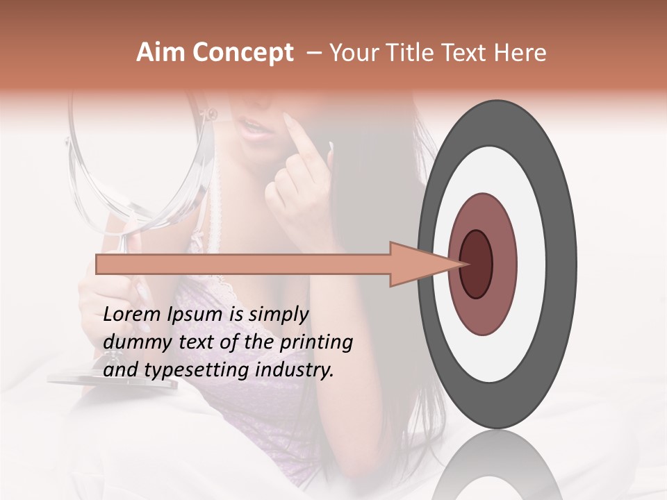 Natural Sexy Emotion PowerPoint Template