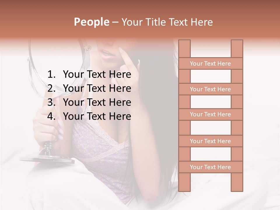 Natural Sexy Emotion PowerPoint Template