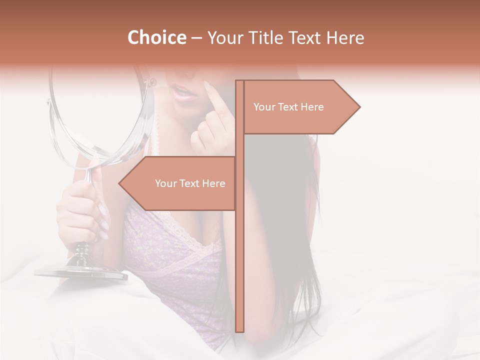 Natural Sexy Emotion PowerPoint Template